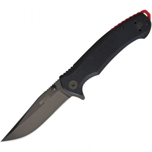 Bear & Son Bear Edge Sideliner Folding Knife Black G-10 #61112