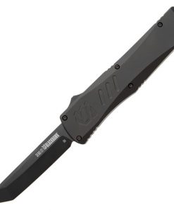 Bear & Son Blackhawk Auto Send It! OTF Knife Black Handles #BHSI101BK