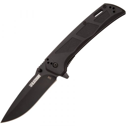 Bear & Son Blackhawk Bunker Buster Black Linerlock Knife #BHBB401BK