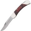 Bear & Son Rosewood Lockback Folding Stainless Clip Pocket Knife  With Laminated Rosewood Handle #B205R