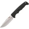 Bear & Son Satin Fixed Blade Knife Black Handles #61135