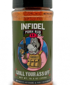 Grill Your Ass Off Infidel Pork Rub 10.5 Oz.