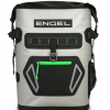 Engel Roll Top High Performance Backpack Cooler - Light Gray/Lime #BP25-LG Lime