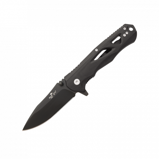 Bear & Son, Inc. "B&S 41/2""G10 Handle Black Blade" #MC-400-B4-B