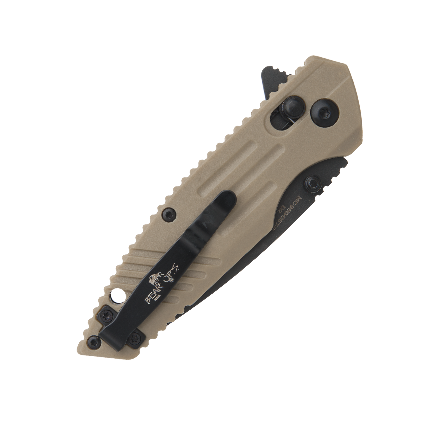 Bear & Son 4 3/8'' Desert Sand Zytel Slide Lock #MC-950-DS7-B Bear & Son 4 3/8'' Desert Sand Zytel Slide Lock #MC-950-DS7-B