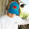 Old South Men's Watermelon Bite Trucker Hat #NSWATBPAN