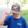 Old South Youth Brown Lab Trucker Mesh Hat #NSYLABBRO