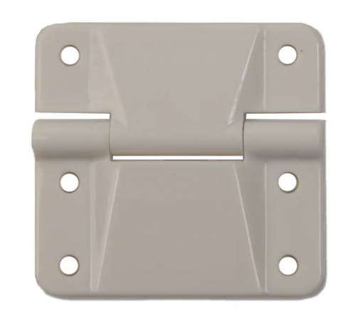 Engel Plastic Drybox Hinge (Single Hinge) - White