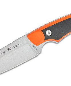 Buck Knives 663 Alpha Guide Select Fixed Blade Orange/Black Knife #0663ORS-B