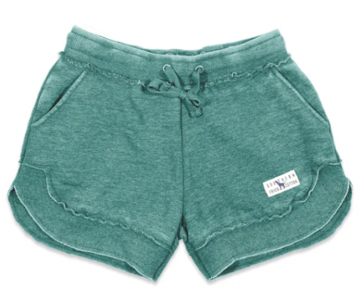 Southern Fried Cotton Jessie Lounge Shorts - Evergreen