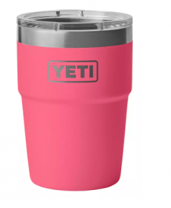 Yeti Rambler 16 Oz. Stackable Cup - Tropical Pink #21071503025