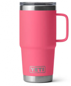 Yeti Rambler 20 Oz. Travel Mug - Tropical Pink #21071503012