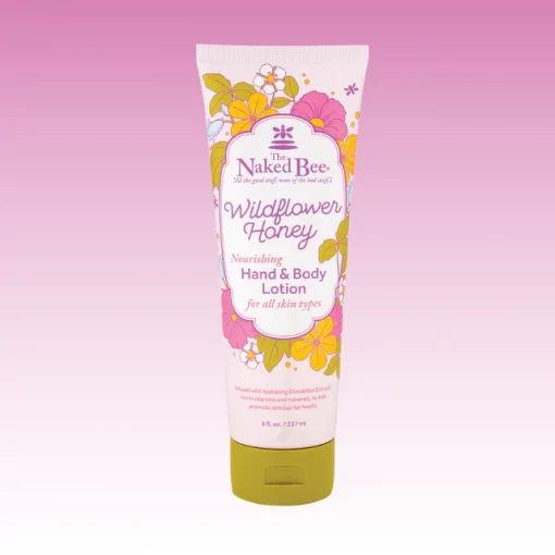 The Naked Bee 8 oz. Wildflower Honey Nourishing Hand & Body Lotion #NBLWH-T8