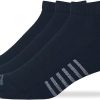 Drake Black Ankle Socks 9-13 3PK #72160BLK