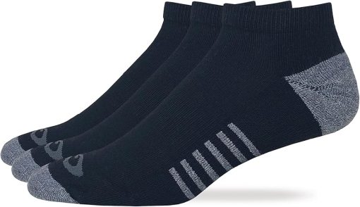 Drake Black Ankle Socks 9-13 3PK #72160BLK