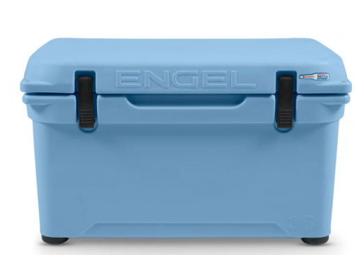 Engel 35 High Performance Hard Cooler and Ice Box - Arctic Blue #ENG35-B