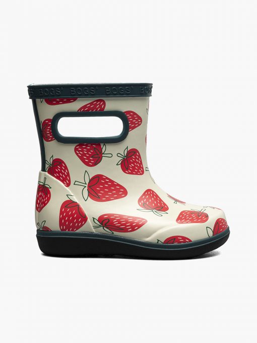 Bogs Kids Skipper II Strawberry Rainboots #73174I-356