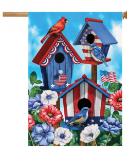 Briarwood Lane American Birdhouses Summer House Flag #HFBL-H01509