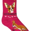 Foozys Brand Ladies Chihuahua Dog Socks #FCC-09