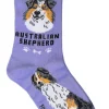 Foozys Ladies Australian Shepherd Socks #FCC-01