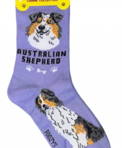 Foozys Ladies Australian Shepherd Socks #FCC-01