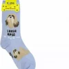 Foozys Ladies Crew Socks Lhasa Apso Dog Socks #FCC-50