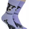 Foozys Ladies Greyhound Dog Socks #FCC-21