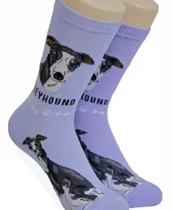 Foozys Ladies Greyhound Dog Socks #FCC-21