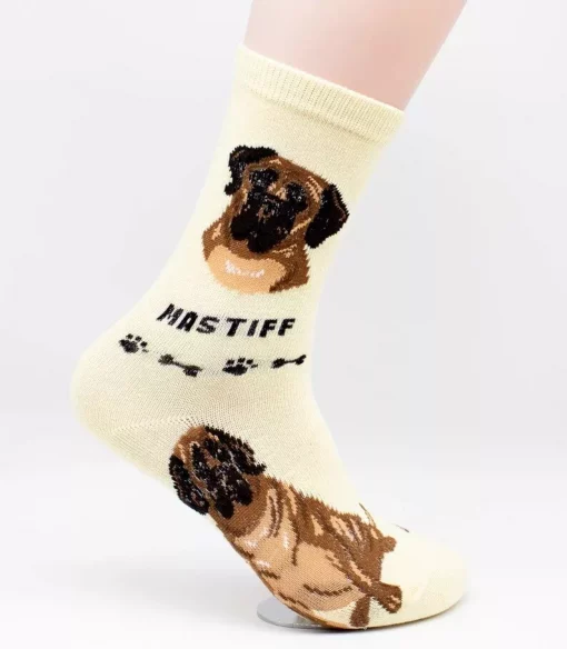 Foozys Ladies Mastiff Dog Socks #FCC-26