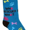 Foozys Ladies Who Rescued Who Socks #FCC-65