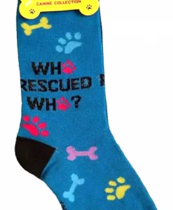 Foozys Ladies Who Rescued Who Socks #FCC-65