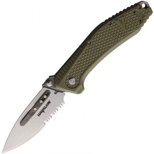 Havalon Redi-Lock Knife Green Handles #XTC-REDI-G