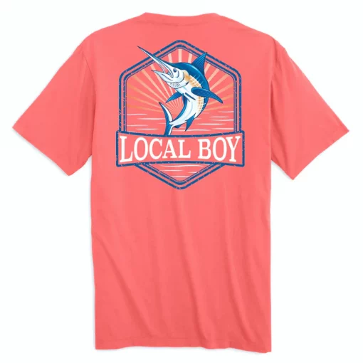 Local Boy Men's Marlin Short Sleeve T-Shirt # L1000370SEF