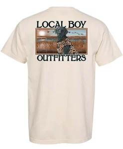 Local Boy Men's Marsh Dog Short Sleeve T-Shirt #L1000376LAT