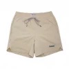 Local Boy Men's Swim Trunks - Khaki #L1600001KHK