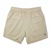 Local Boy Men's Volley Short - Khaki #L1600002KHK