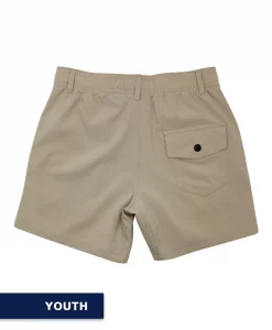 Local Boy Youth Volley Shorts - Khaki