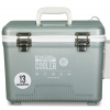 Engel 13Qt Live Bait Pro Cooler W/ AP3 Rechargeable Aerator -Silver #LBC13S-PRO