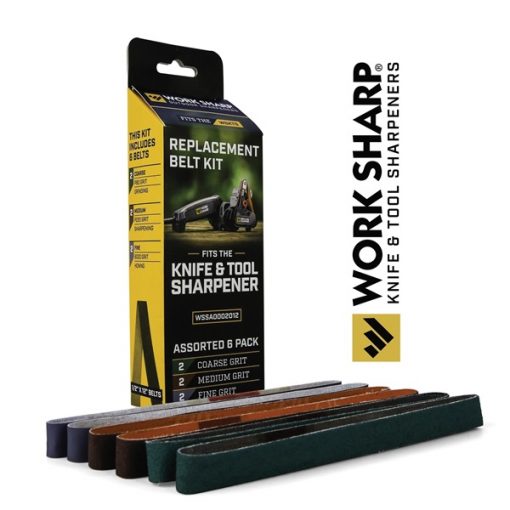Work Sharp Knife And Tool Sharpener Replacement Belt Kit #WSSA0002012