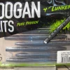 Googan Baits Lunker Log 4" Black Blue Flake #GLL-4-BLB