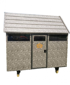 Antler Shed 5' x 8' Extreme Guide Series Hunting Blind With Horizontal Slider Windows #5-8S