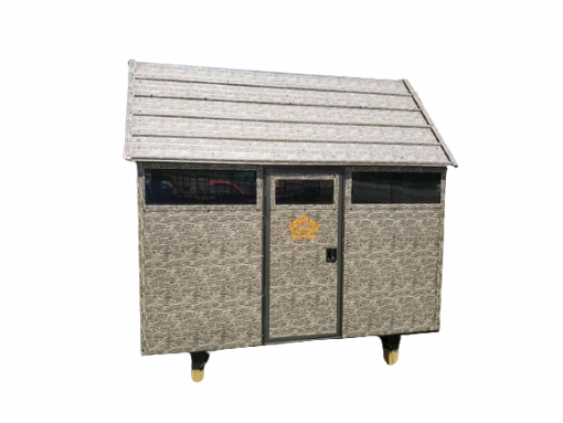 Antler Shed 5' x 8' Extreme Guide Series Hunting Blind With Horizontal Slider Windows #5-8S