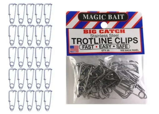 Magic Bait Magic Trotline Clips 25 Pack #MTLC