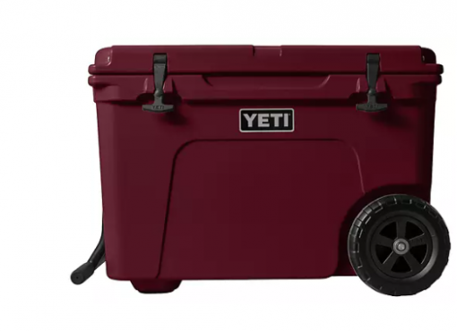 Yeti Tundra Haul Wheeled Cooler - Wild Vine Red #10060420000