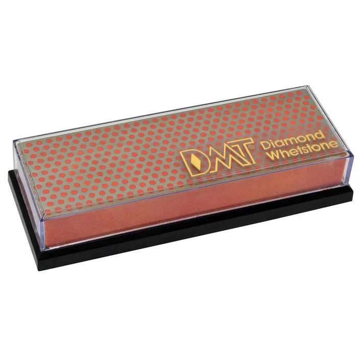 DMT 6" Diamond Whetstone Sharpener With Fine Plastic Box #W6FP DMT 6" Diamond Whetstone Sharpener With Fine Plastic Box #W6FP