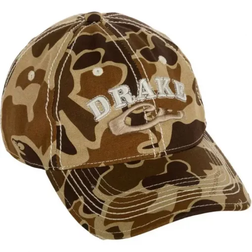 Drake Distressed 6-Panel Ball Cap #DH4165016