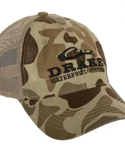  Drake Mesh Back Camo Cap Old School #DW1670018