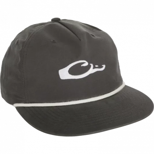 Drake Logo Rope Cap Charcoal #DH1721CHW