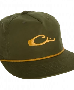 Drake Logo Rope Cap Loden/Gold #DH1721LDG