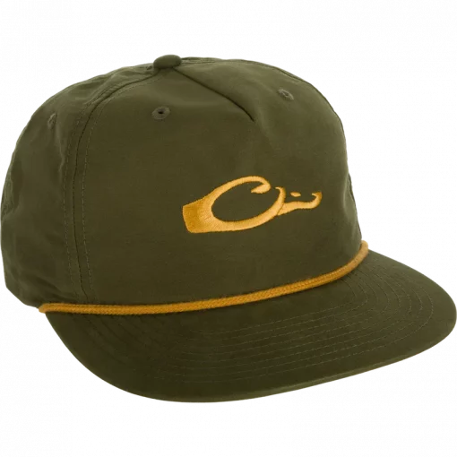 Drake Logo Rope Cap Loden/Gold #DH1721LDG